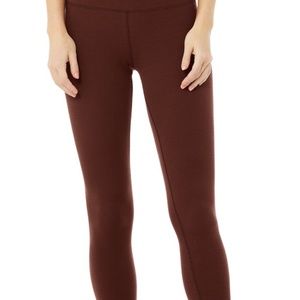 Alo Yoga High-Waist Micro Waffle Lowkey Leggings